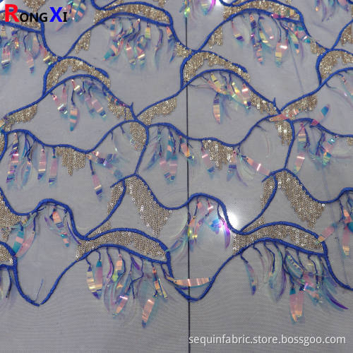 New Design Sequin Fabric bolt With Great Price